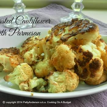 Roasted Cauliflower With Parmesan