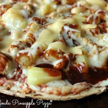 Grilled Chicken Gouda Pineapple Pizza