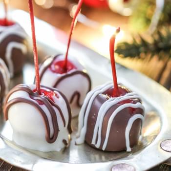 Chocolate Covered Spiked Cherries