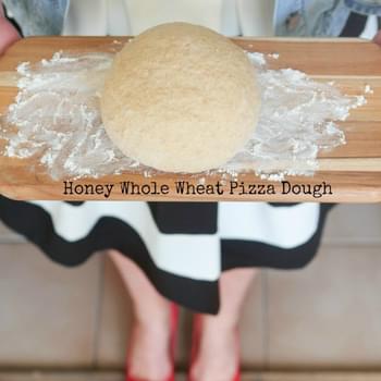 Honey Whole Wheat Pizza Dough