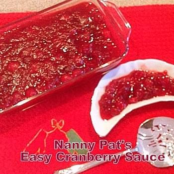 Nanny's Easy Cranberry Sauce