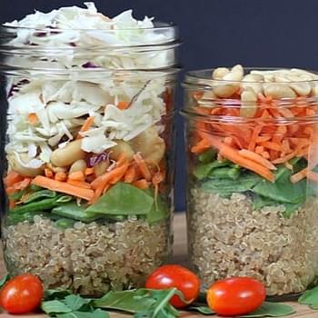 Asian Quinoa Salad-In-A-Jar