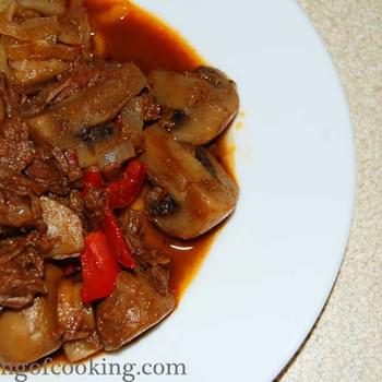 Beef Stew with Mushrooms