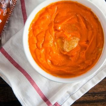 Whipped Carrots with Sriracha Butter #SundaySupper