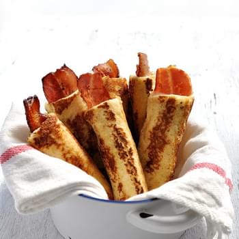 Bacon French Toast Roll Ups