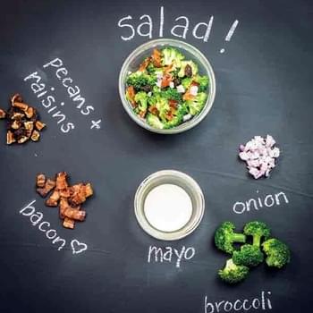 Sweet and Salty Broccoli Salad