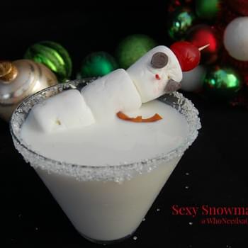 Sexy Snowman Martini