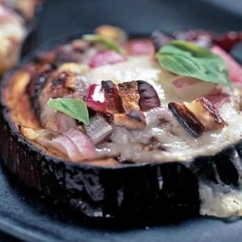 Eggplant Pizzettes