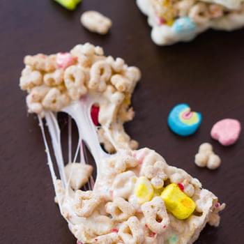 White Chocolate Lucky Charms Treats