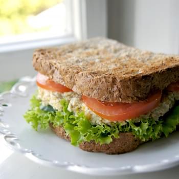 Vegan Chickpea “Tuna” Sandwich