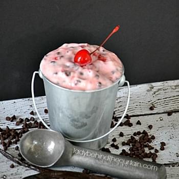 Light Vanilla Cherry Chocolate Frozen Yogurt