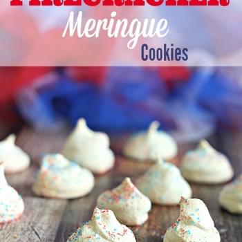 Firecracker Meringue Cookies