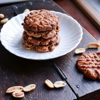 Peanut Butter Cookies {Gluten Free}