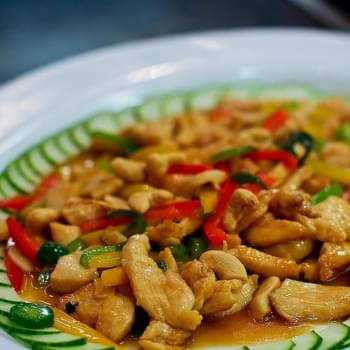 Thai Basil Chicken with Cashews