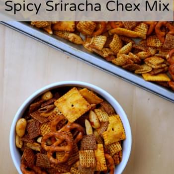 Spicy Sriracha Chex Mix