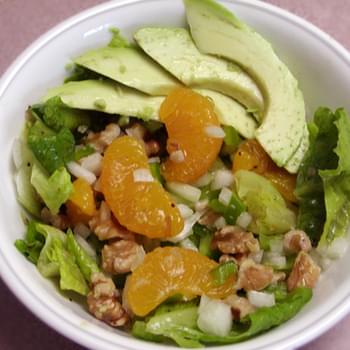 Avocado Mandarin Salad recipe – 136 calories