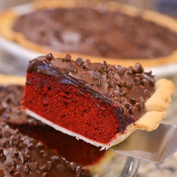 Red Velvet Cake Pie