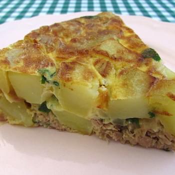 Spanish Omelette With Tuna