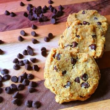 Coconut Flour Chocolate Chip Cookies - Gluten and Dairy Free