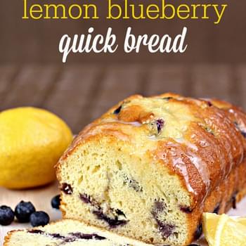 Lemon Blueberry Quick Bread