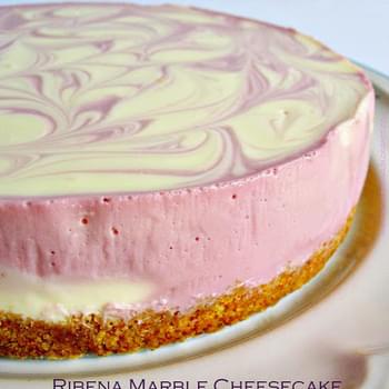 Ribena Marble Cheesecake