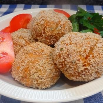 Turkey-Veggie Meatballs with Panko Crust