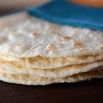 Homemade Tortillas {White & Whole Wheat Versions!}