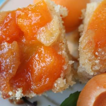 Upside-Down Apricot Cake
