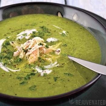 Green & Lean Spinach And Leek Soup