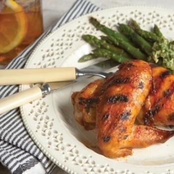 Grilled Chicken with Buffalo Barbecue Sauce