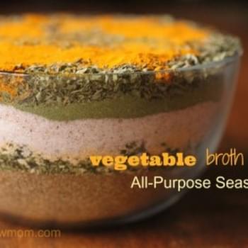 Vegetable Broth Mix Recipe | All-Purpose Seasoning