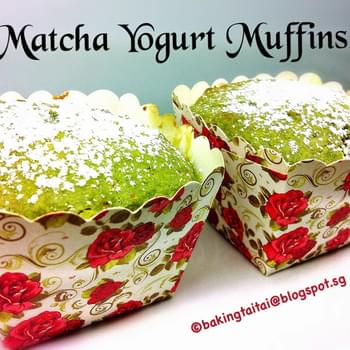 30 minutes Healthy Matcha Yogurt Muffin