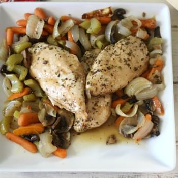 Baked Chicken and Vegetables