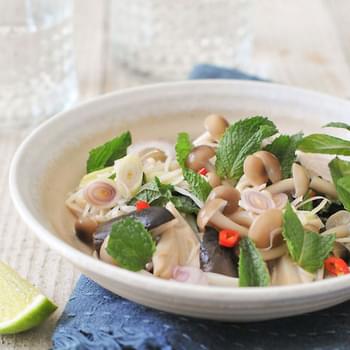 Thai Mushroom Salad | Yum Hed | ยำเห็ด