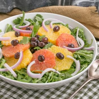 Orange Olive Salad #FrenchFridayswithDorie