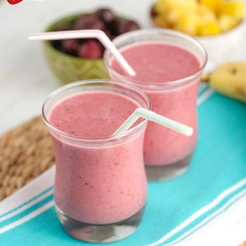 Cherry Pineapple Smoothie for Kids