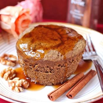 Healthy Single-Serving Pumpkin Buckwheat Microwave Cake