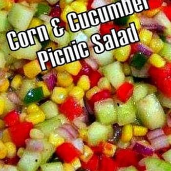 Corn & Cucumber Picnic Salad