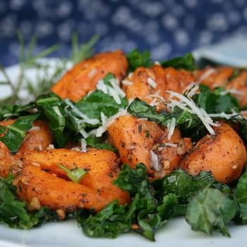 Sweet Potato Gnocchi & Rosemary Kale