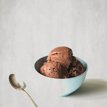 Dark Chocolate Coconut Ice Cream