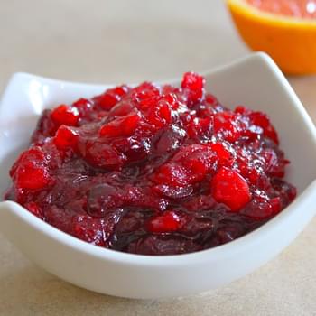 Cranberry Sauce with fresh Cranberries
