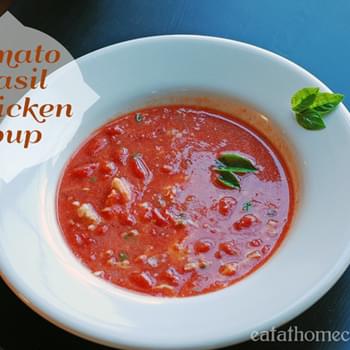 Quick and Easy – Tomato Basil Chicken Soup