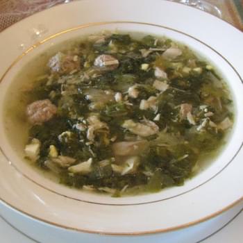 Minestra Maritata / Italian Wedding Soup