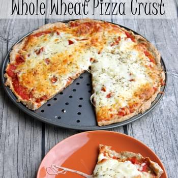 Whole Wheat Pizza Crust... the perfect