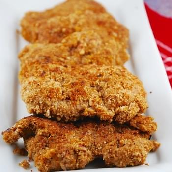 Spicy Pecan Crusted Chicken