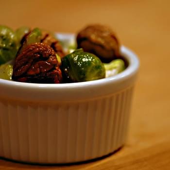 Chestnuts with Brussel Sprouts