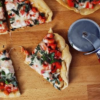 Thin-Crust Skillet Pizza for Two