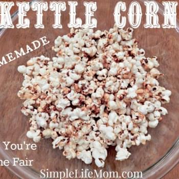 Homemade Kettle Corn