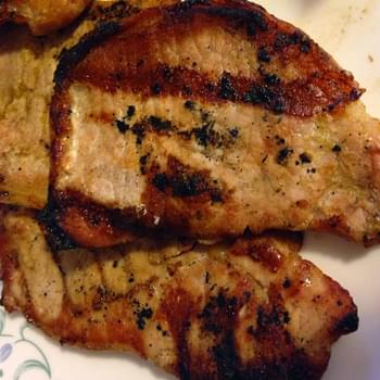 Easy Marinated Grilled Pork Chops