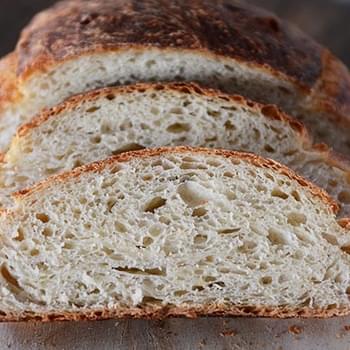 Crusty Artisan No-Knead Bread